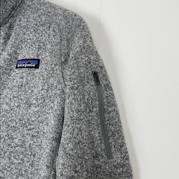 Patagonia Better Sweater Fleece Knit 1/4 Zip 3 Pocket Women's XS Pullover Gray - Picture 5 of 10